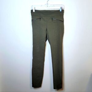 Bar III Green Pull-on Skinny Dress Pants Size Medium